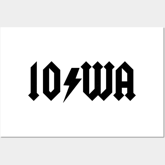 IOWA Wall Art by LocalZonly